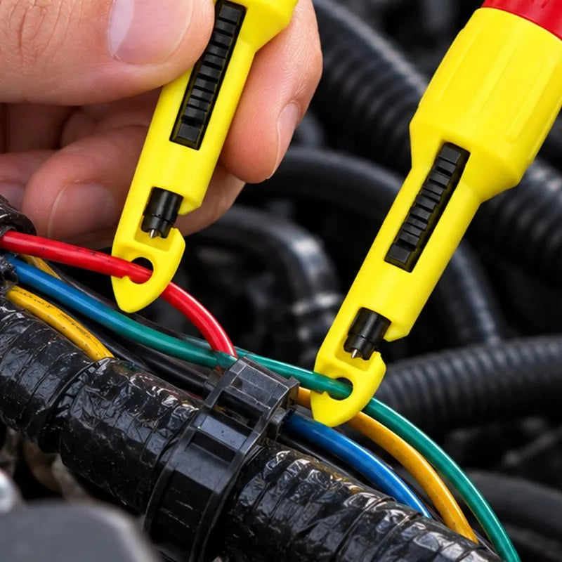 Wire Piercing Puncture Probe – 2mm Insulation Clip Voltage Test