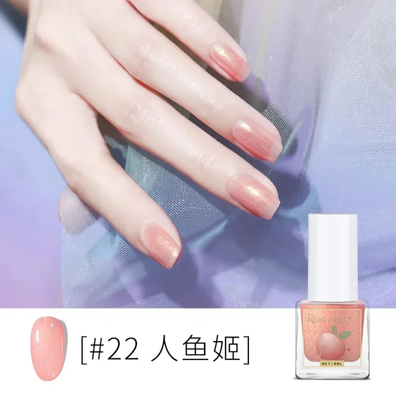 Handaiyan 8ml Water-Based Peel-Off Nail Polish | Quick Dry