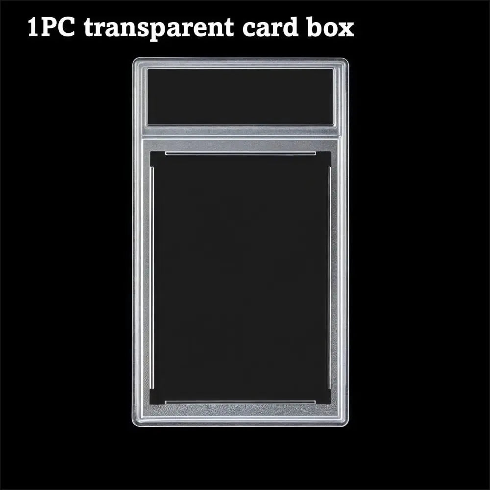 Transparent Trading Card Case – UV Protection 35PT Collectible Box