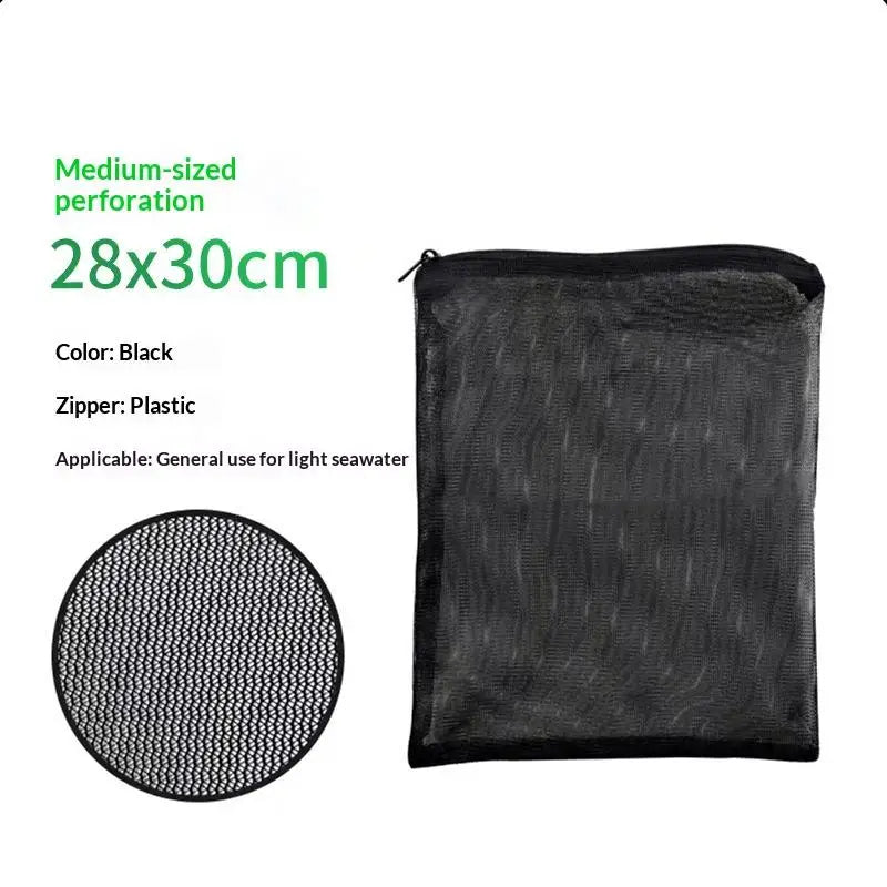 Reusable Aquarium Filter Media Bags with Zipper | Fine Mesh