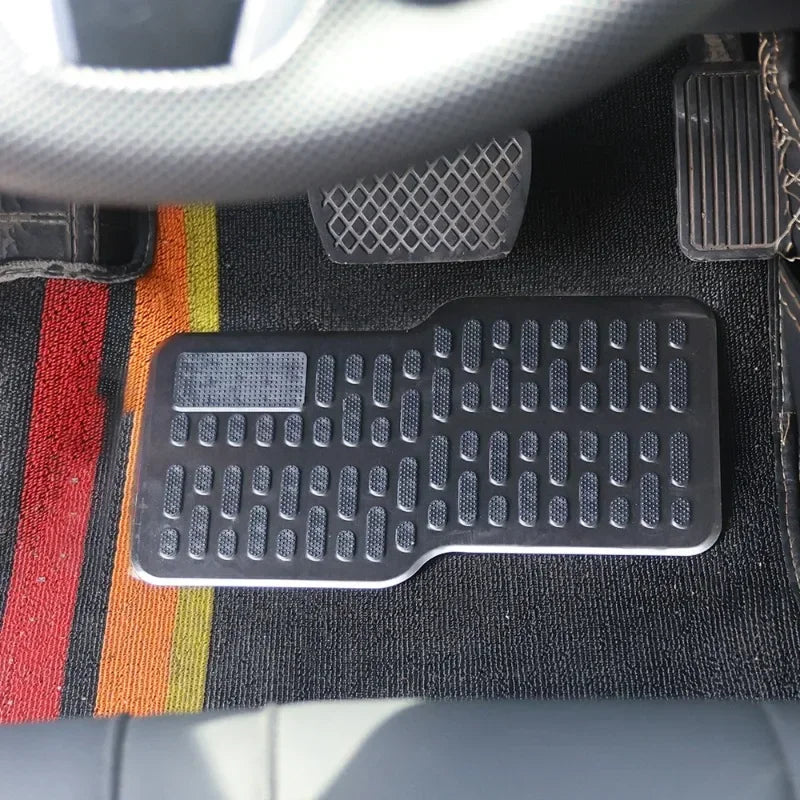 Stainless Steel Anti-Slip Car Pedal Covers | Brake Pad Set