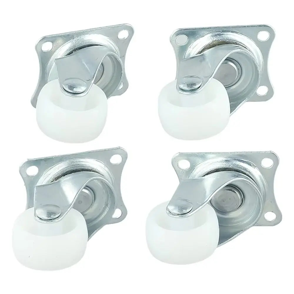 Heavy Duty Swivel Caster Wheels – 360° Nylon Furniture Rollers