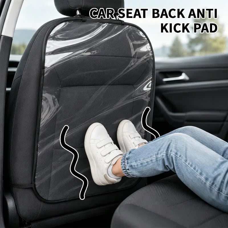 Transparent PVC Car Seat Kick Mat – Universal Kids & Pet Guard