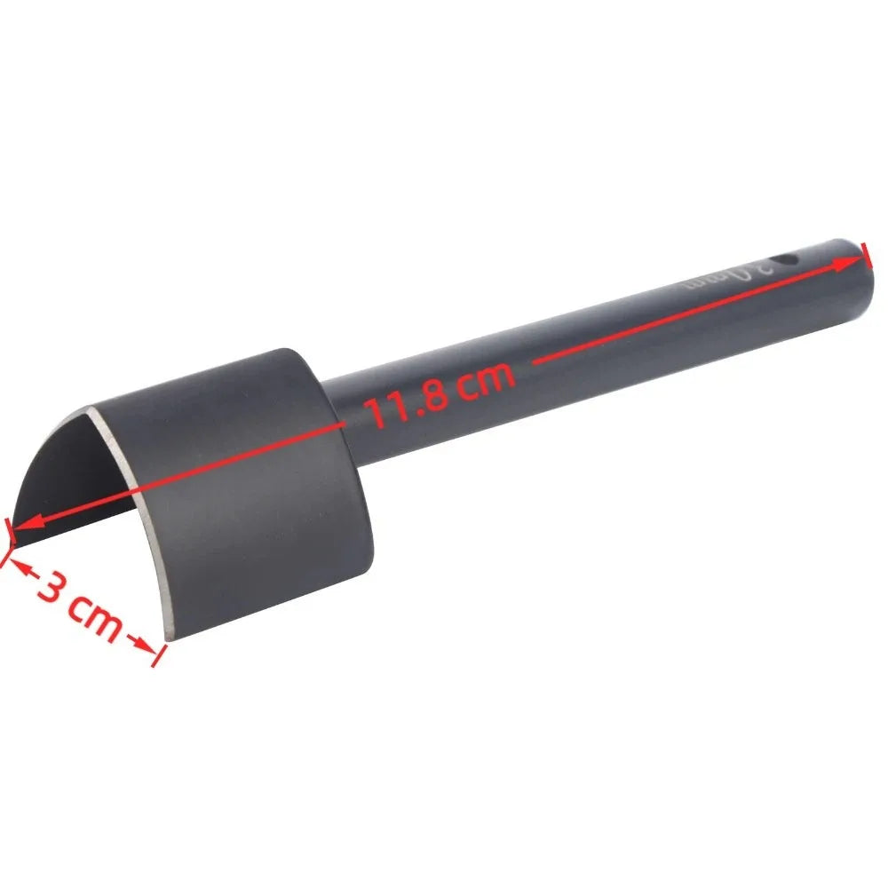 V-Shape Leather Punch Cutter 25mm 30mm 40mm – Belt End Tool