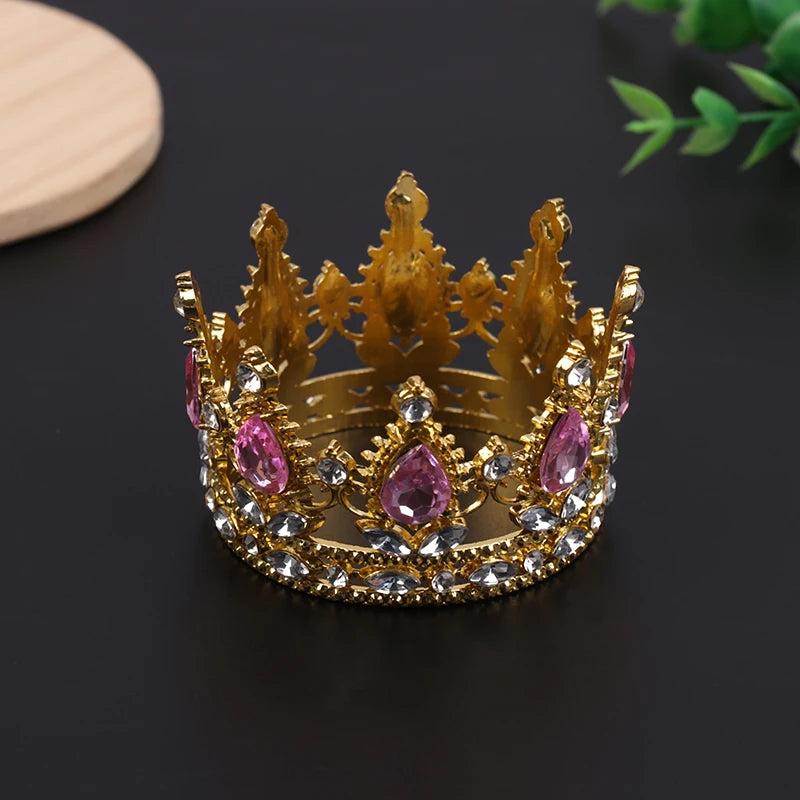 Retro Metal Crown for Cotton Dolls – Mini 1/12 Doll Tiara