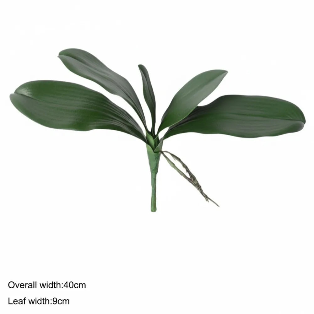 Real Touch Artificial Green Leaf Branch – Home & Floral Decor