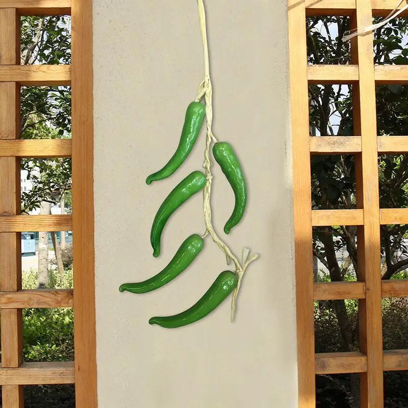 Faux Vegetable Hanging Garland | Farmhouse Kitchen Decor