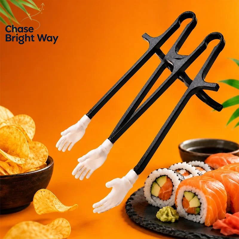 Finger Snack Chopsticks – Food-Grade No-Mess Finger Guards
