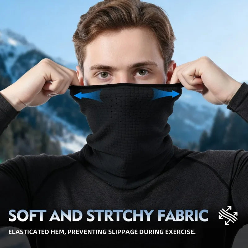 Windproof Fleece Balaclava – Thermal Neck Gaiter Face Mask