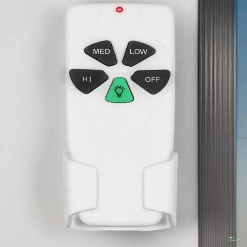 T21A Ceiling Fan Remote – 3-Speed & Light Dimmer Control