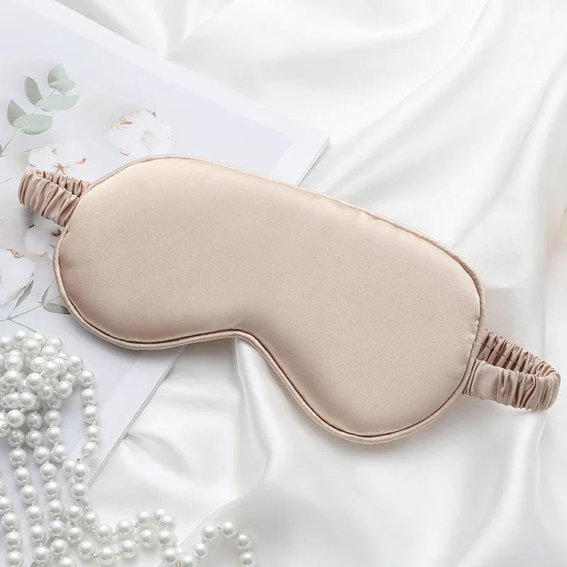 Silk Sleep Eye Mask – Light Blocking Travel & Nap Eyeshade