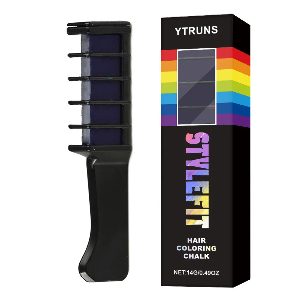 Temporary Hair Color Comb Stick – Washable Hair Chalk
