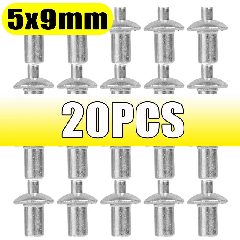 Aluminum Alloy Hammer Drive Expansion Rivets – Wall Fasteners