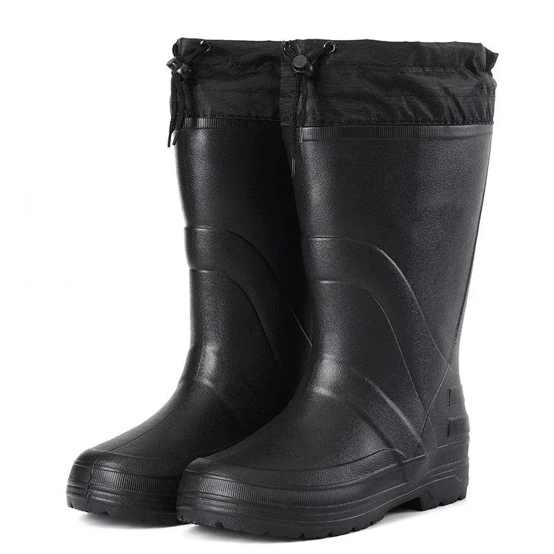 Men's EVA Waterproof Rain Boots – Non-Slip Mid-Calf Outdoor