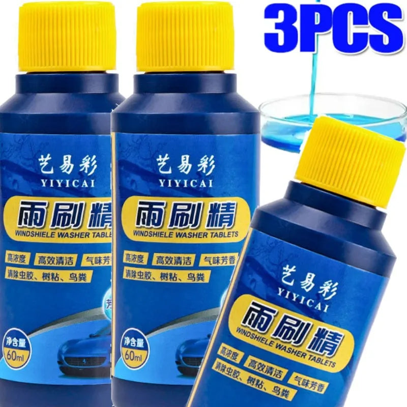 Ultra Concentrated Windshield Washer Fluid – 60ml Car Cleaner