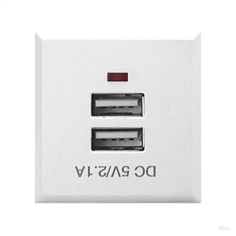 USB Desktop Charging Module 5V 2.1A – Dual USB Outlet Socket