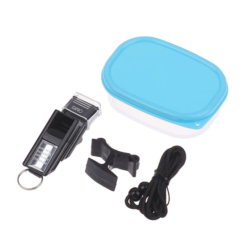 Professional Referee Whistle with Lanyard – Loud Sports Whistle