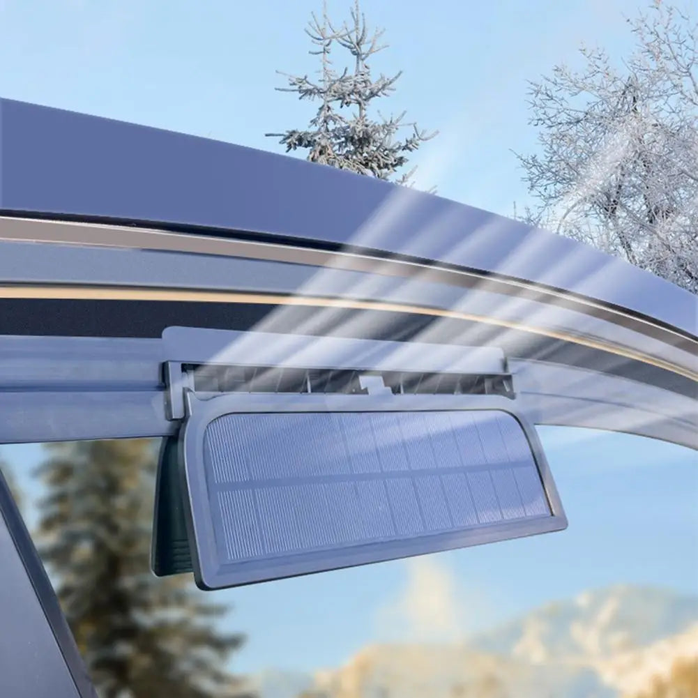 Solar-Powered Car Ventilator Fan – Tri-Mode Window Air Vent