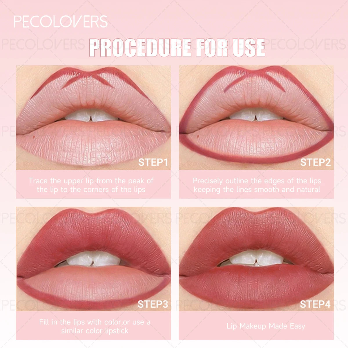 Waterproof Long-Lasting Lip Liner & Lipstick Pen | SAMMY