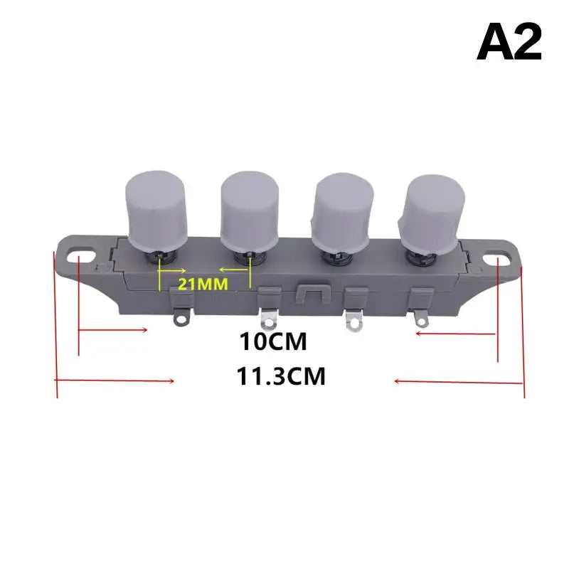 Table Fan Replacement Switch – 4/5 Key Universal Push Button