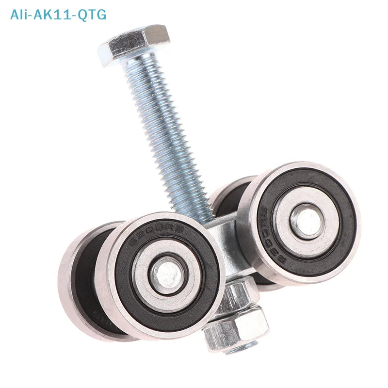 Steel 4-Wheel Trolley Roller – Bearing Pulley Sliding Track