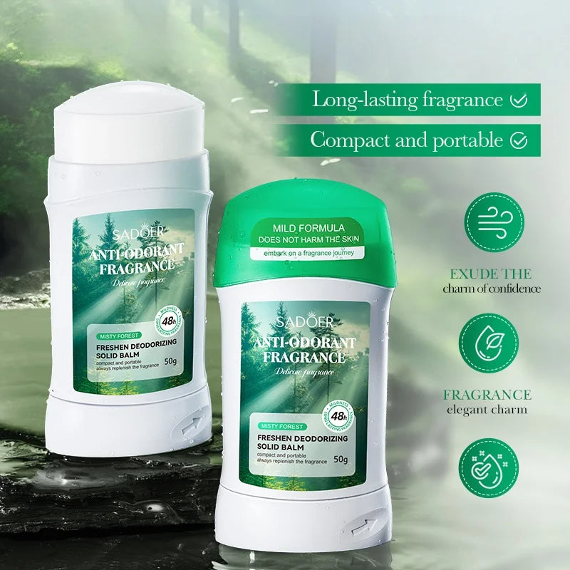 SAMMY 50g Fresh Deodorant Solid Stick – Unisex All Skin Types