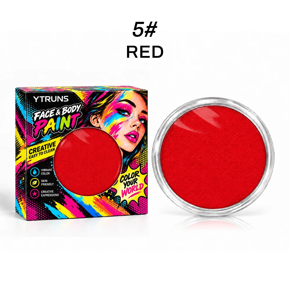 YTRUNS Water-Soluble Face & Body Paint Palette | Makeup