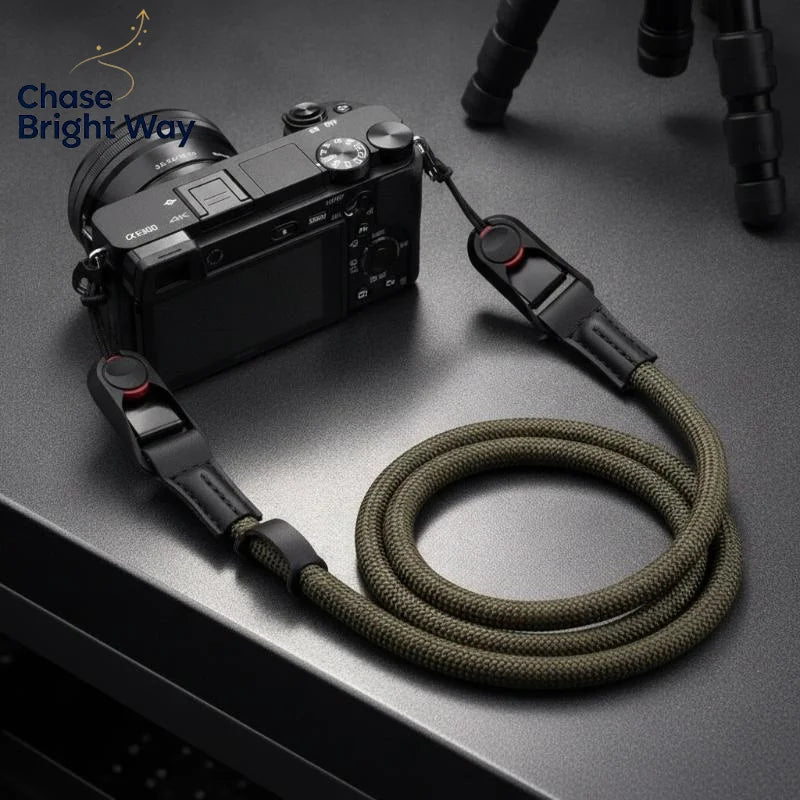 Quick-Release Cotton Rope Camera Neck & Shoulder Strap