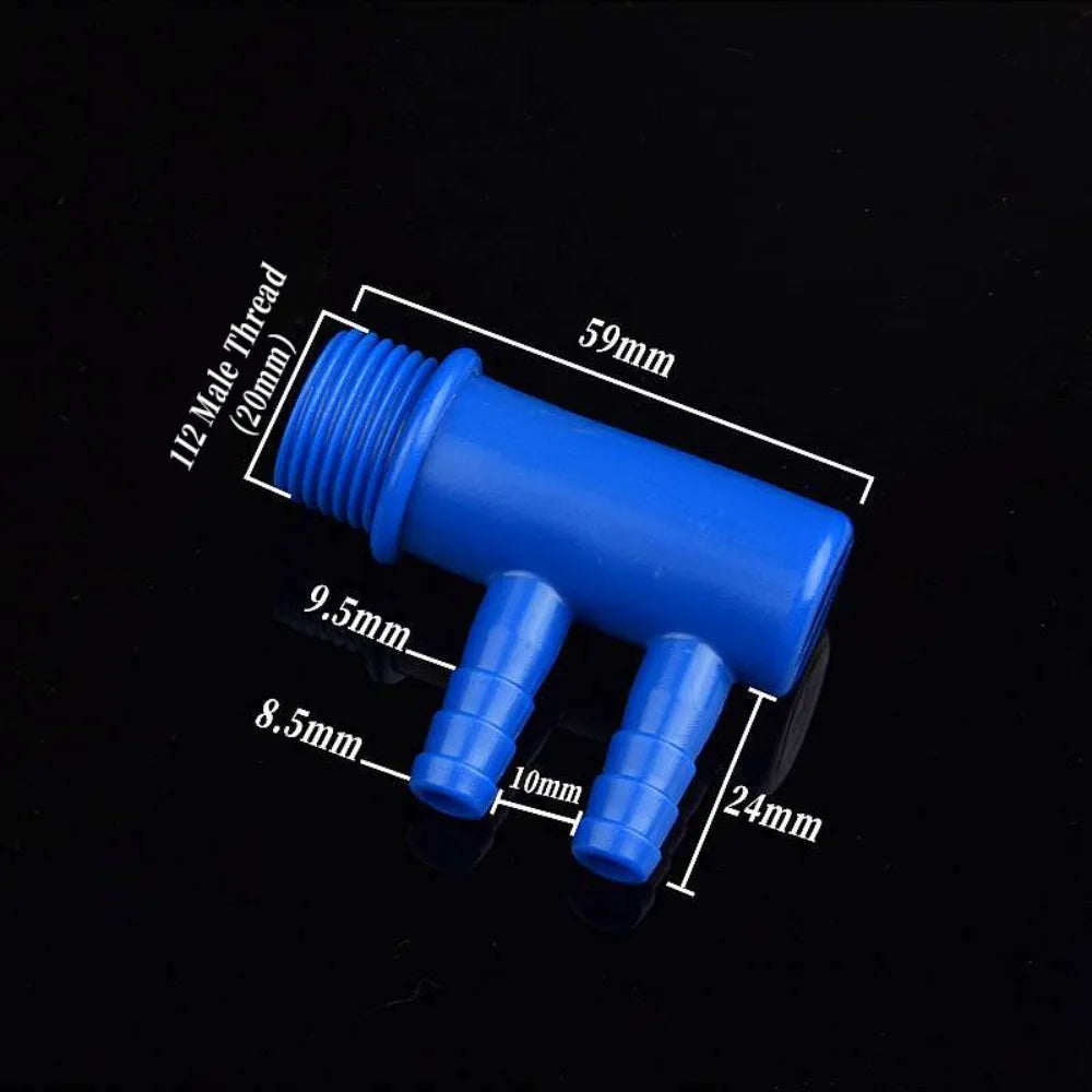 Y-Type Plastic Hose Splitter Manifold – 3-Way & 4-Way 9mm