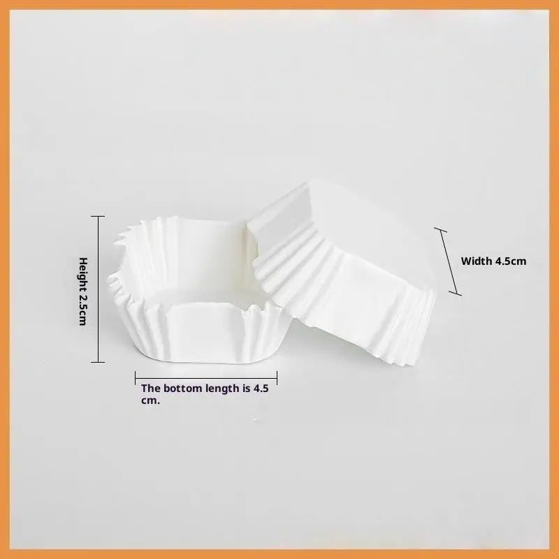 Square Mooncake & Brownie Paper Liners – 100/220 Pcs, 45–62mm