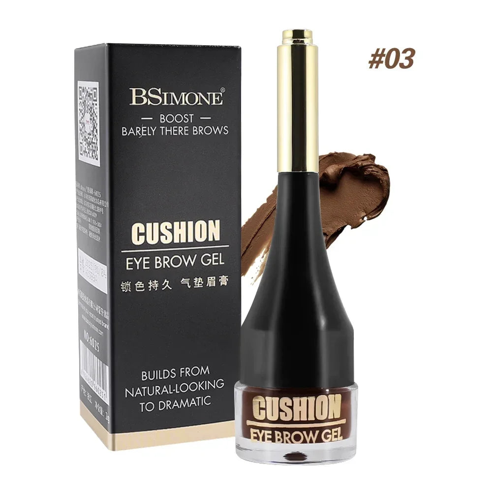 Waterproof Air-Cushion Eyebrow Cream – 4 Shades | Long-Lasting