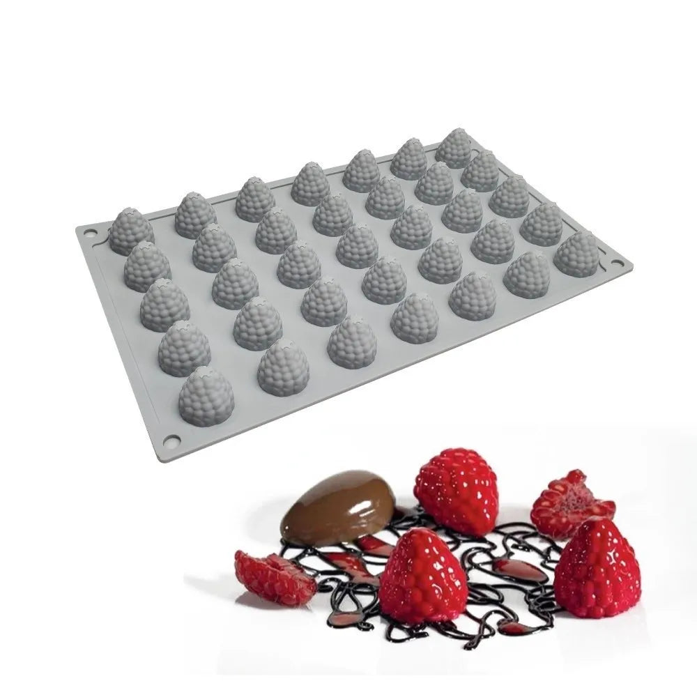 Silicone Raspberry Fondant Cake Mold – DIY Baking Decorating