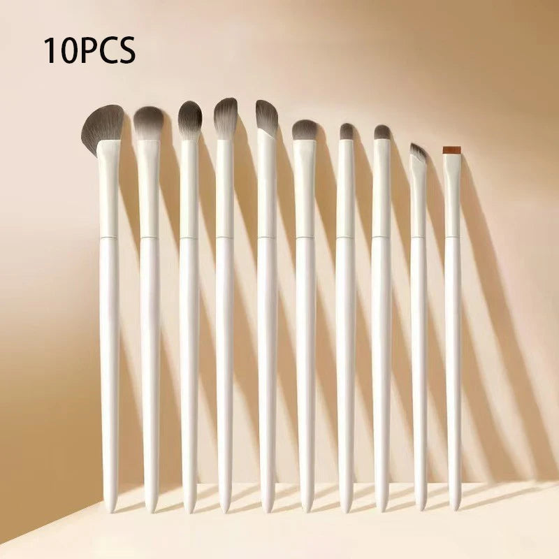 Ultra Soft Eye Makeup Brush Set – Eyeshadow & Eyeliner 5/8/10 Pc