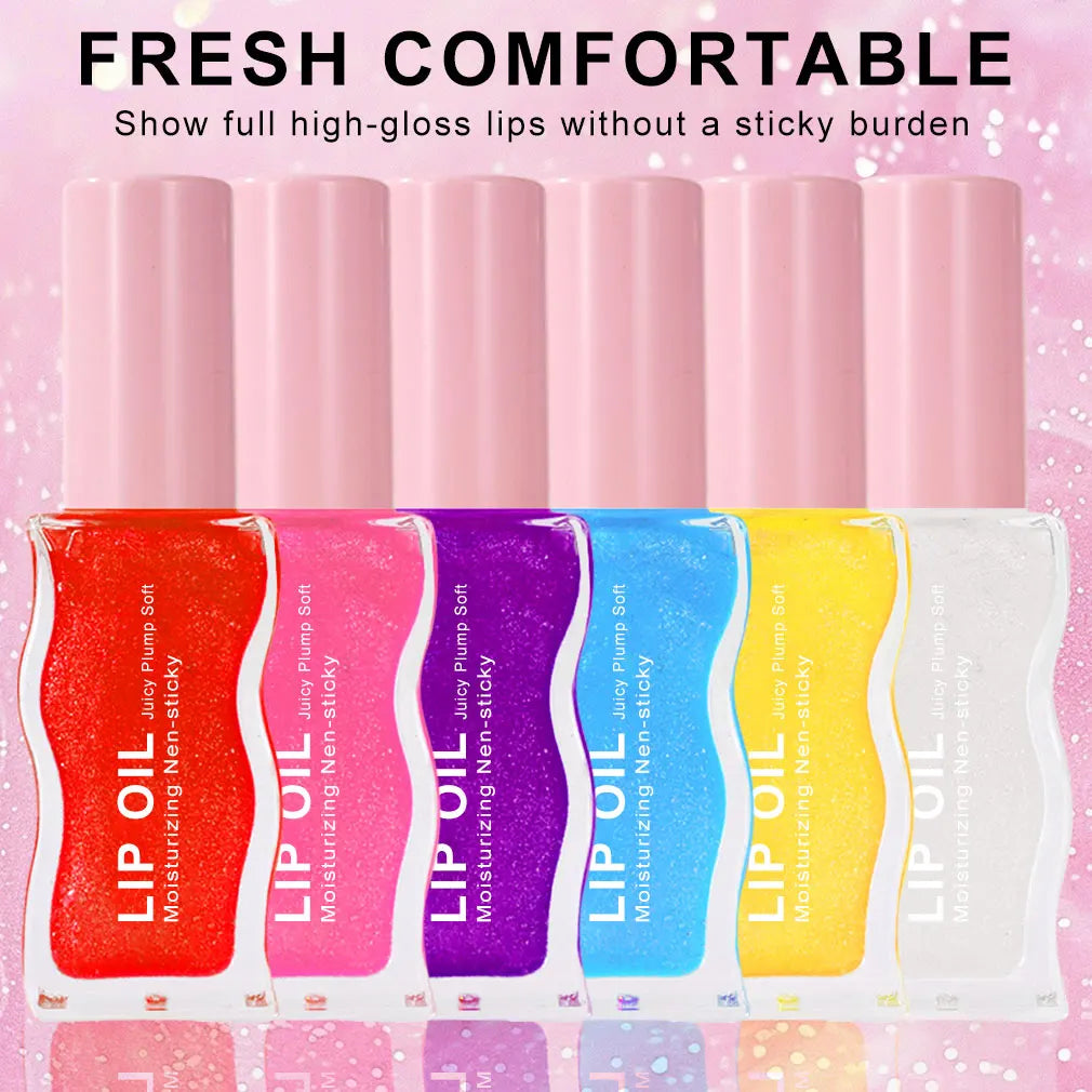 YTRUNS Fruit & Honey Lip Oil – Hydrating Pearl Lip Gloss