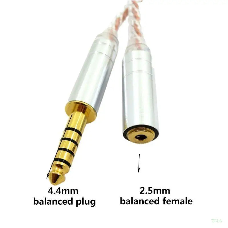T21A HiFi Balanced Headphone Adapter – 2.5mm 3.5mm 4.4mm