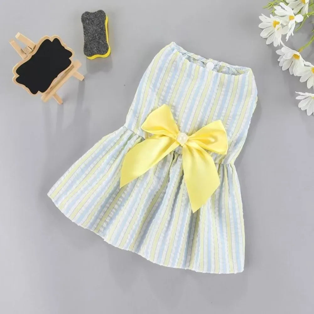 Dog Princess Dress – Breathable Floral Pet Skirt | Dogs & Cats