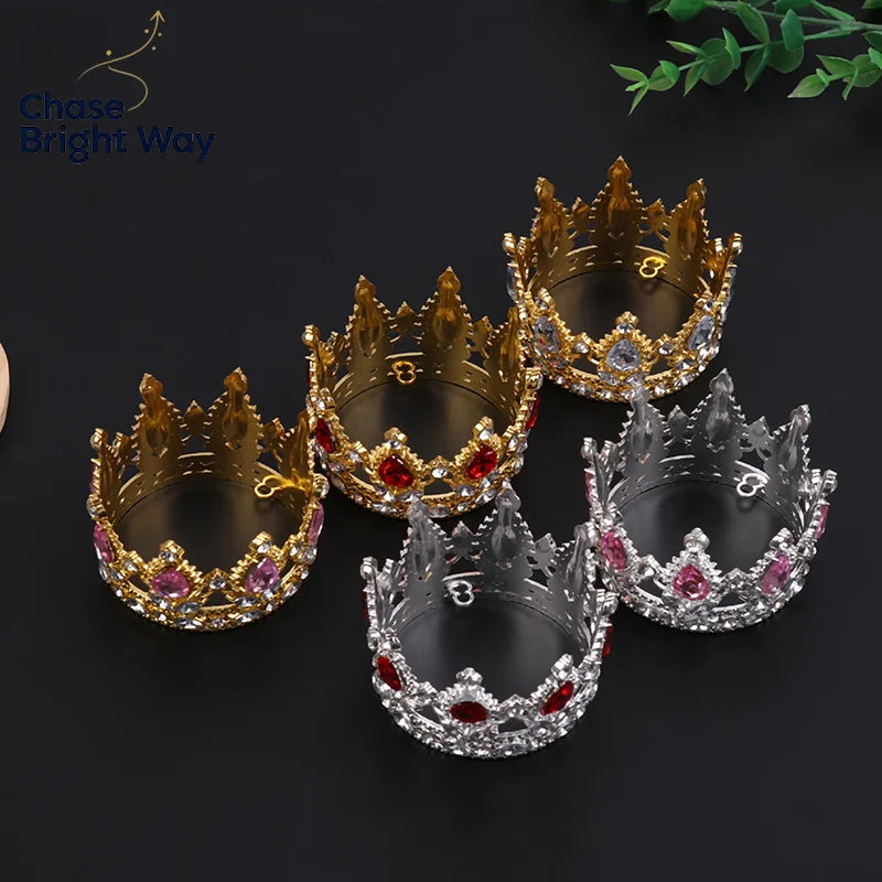 Retro Metal Crown for Cotton Dolls – Mini 1/12 Doll Tiara