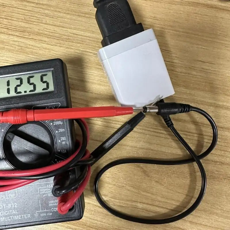 USB-C to DC 5.5×2.1mm PD Trigger Power Cable 5V–20V