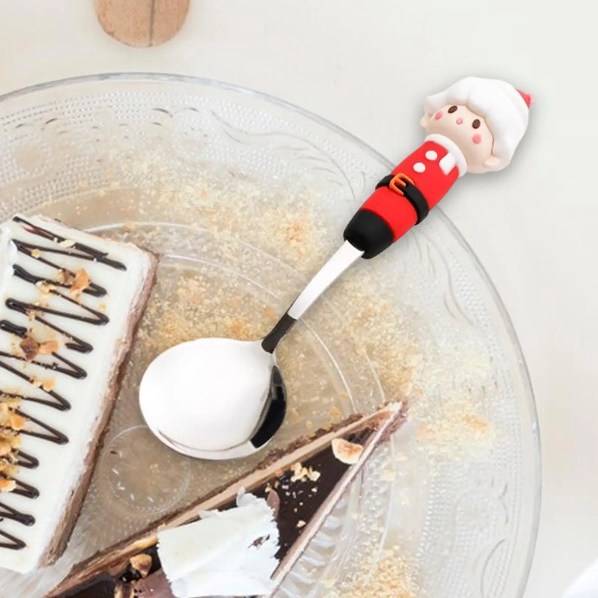 Christmas Stainless Steel Flatware – Festive Spoon & Fork