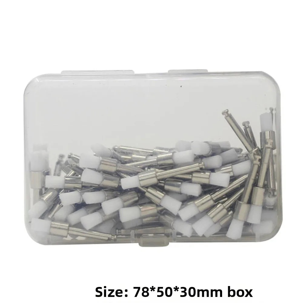 Prophy Polishing Brush 2.35mm RA Latch & Screw Type – 100 Pack
