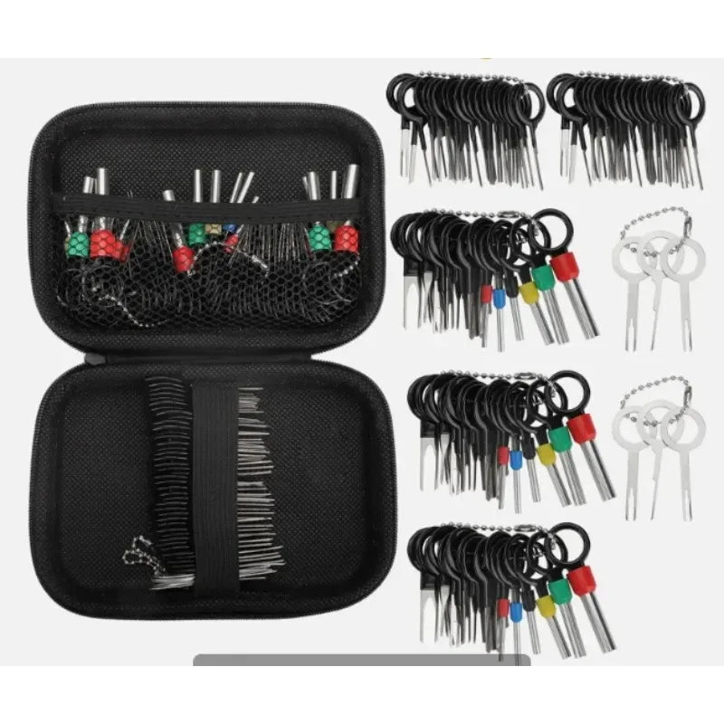 100-Pc Car Terminal Removal & Wire Pin Extractor Tool Kit