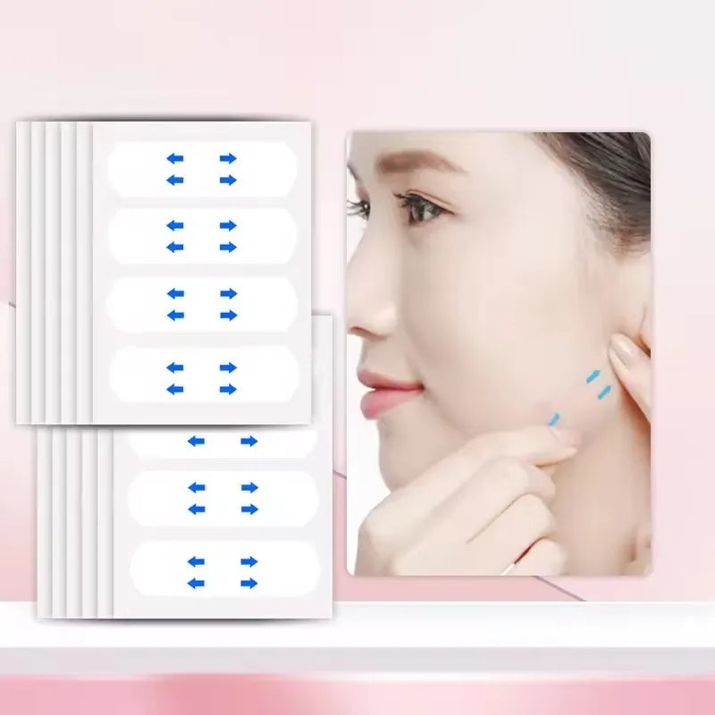 V-Shape Face Lifting Tape | Invisible Skin Tightening Stickers