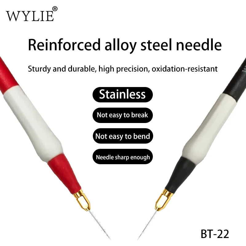 WYLIE BT-22 Multimeter Test Probe Pen – 0.1mm Fine Needle