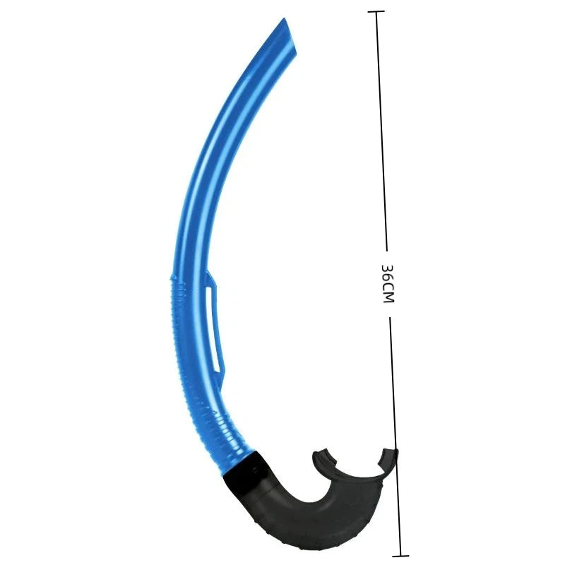 PVC Full Wet Snorkel Tube – Flexible Adult Freediving Gear