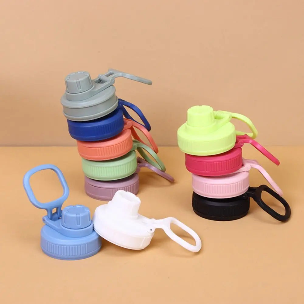 Universal Splash-Proof Water Bottle Lid Cap – Multicolor