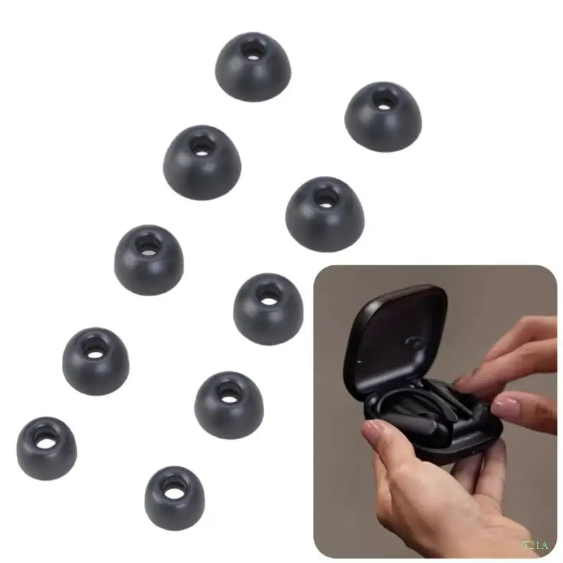 Silicone Ear Tips for Pro2 Earbuds – 5 Pairs Replacement