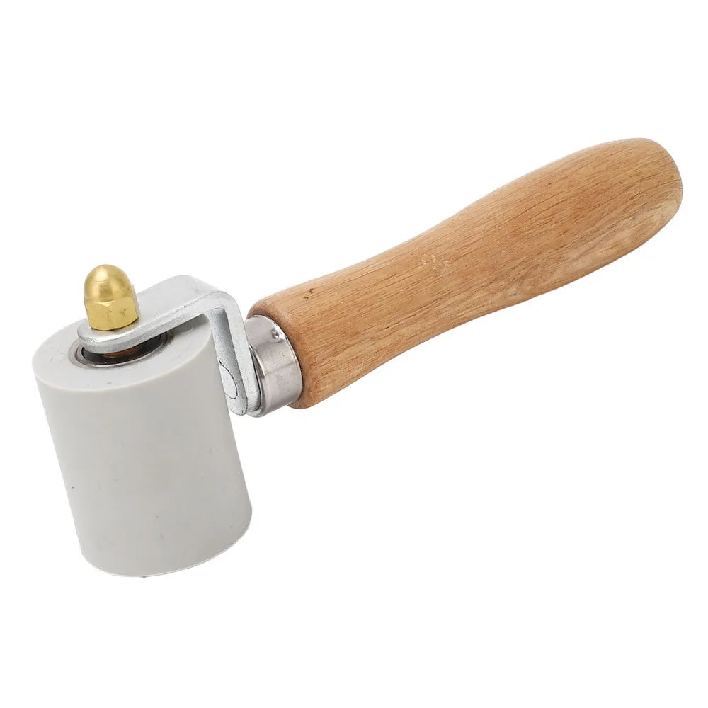 Silicone Seam Roller 37mm – HSS Bearing, 260°C, Beechwood Handle