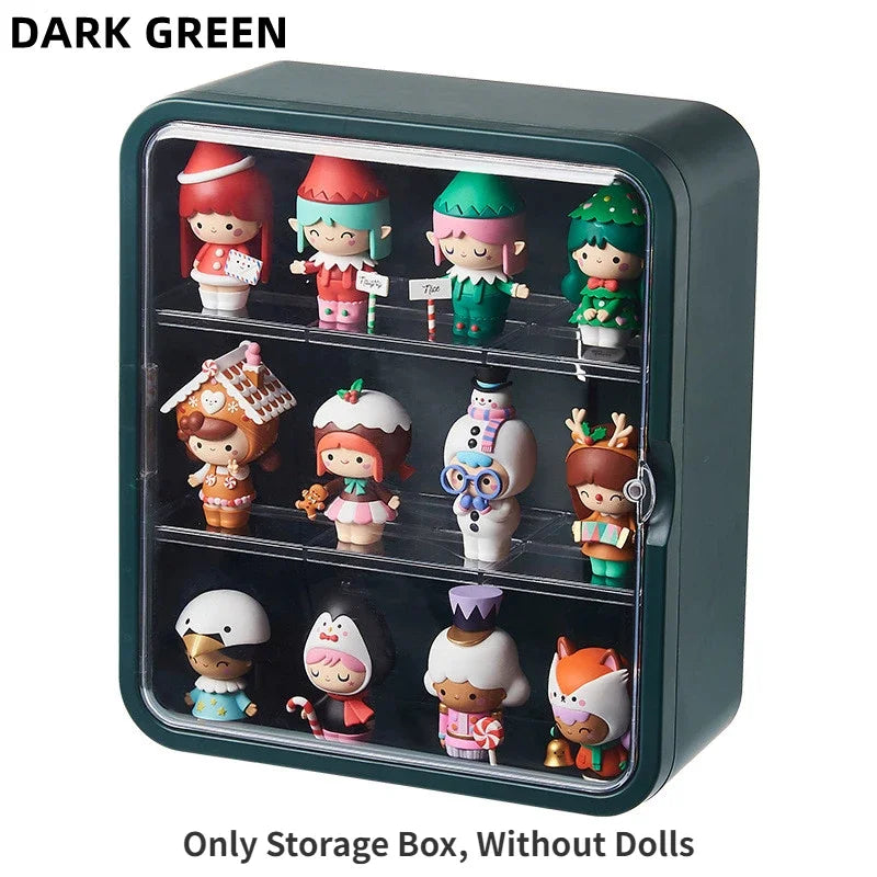 Transparent Action Figure Display Case – Dust-Proof Storage Rack