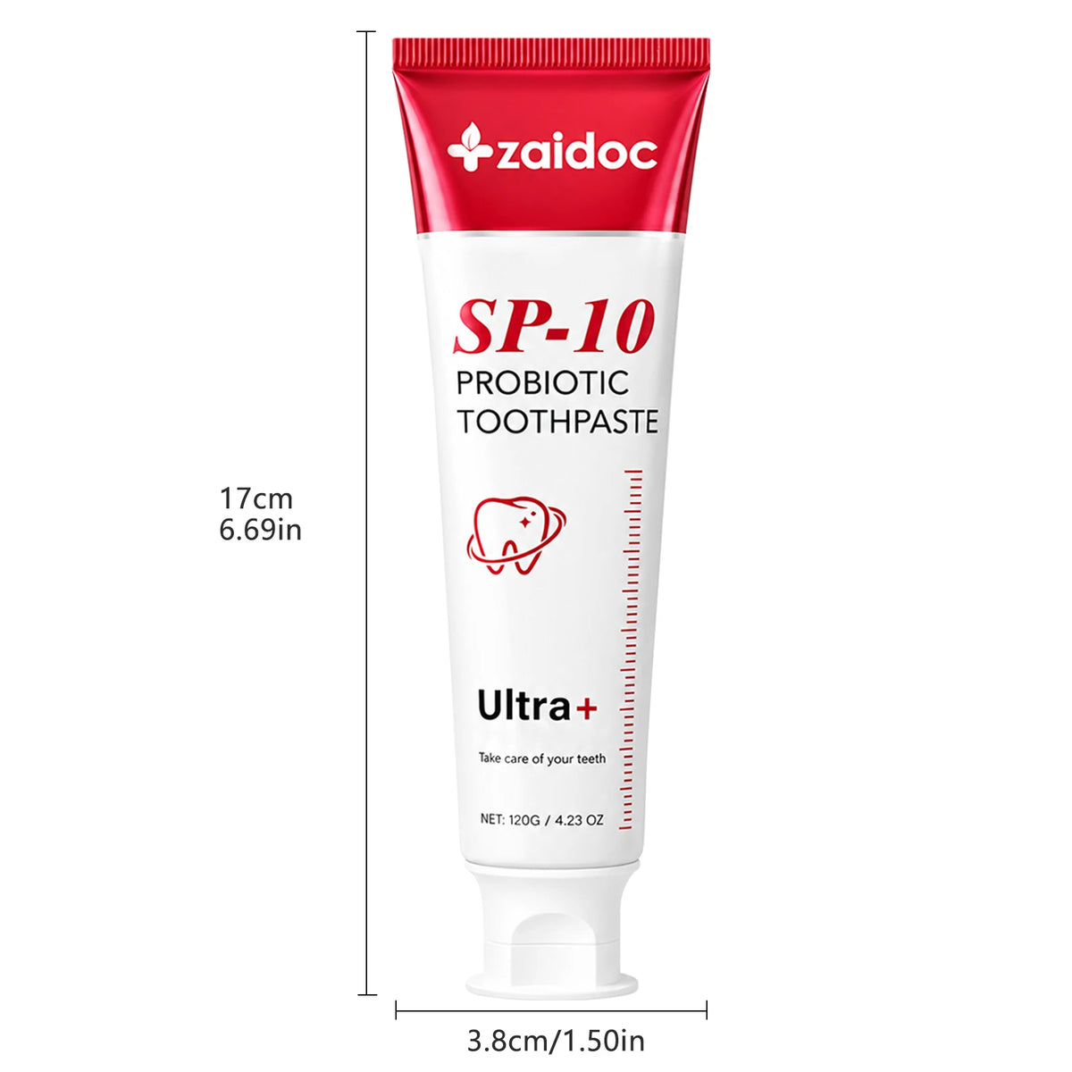 ZaiDoc 3-Pack Toothpaste – Probiotic, Coconut & Nano Hydroxyapatite