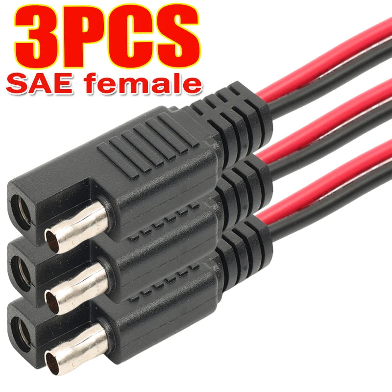 SAE Extension Cable – Solar Panel & Battery Quick Connector
